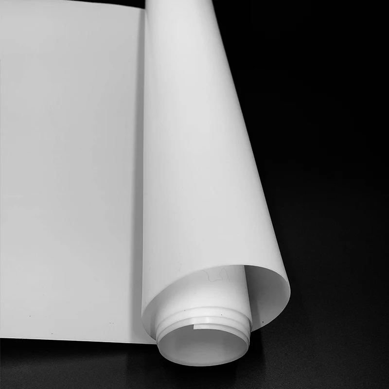 Custom 0.5mm 1mm 2mm 3mm Thickness Soft Expanded Waterproof Virgin Ptfe Skived Sheet PTFE Plate