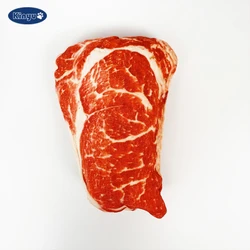 Animal Puppy Play Simulation Food Durable soft dog molar teeth squeaky plush steak small dog toys