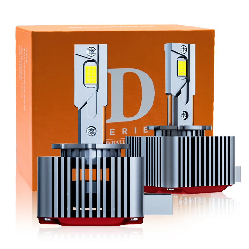 2024 New Three copper tube cooling D series vehicle led headlight led headlight d3s d3 led headlight