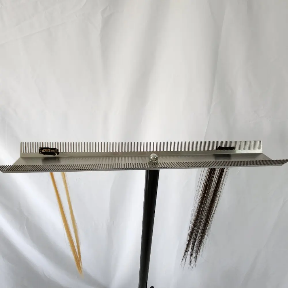 Hair Extension Tool Salon Stainless Steel Hair Extension Wigs Sectioning Display Storage Holder Stand Wig Tripod