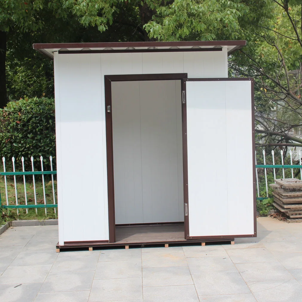 KINYING DIY Garden Tool Sheds & Storage Resin Gartenhaus Plastic Horizontal Storage Shed