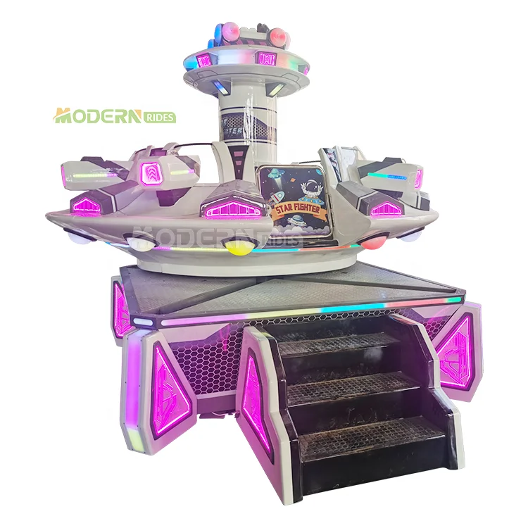 2024 hot kids amusement park rides family theme park equipment swing outdoor indoor playground star tours ride for sale