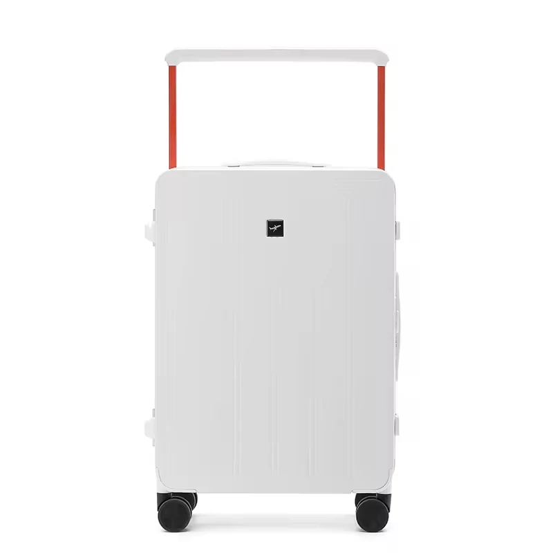High-end Korean style suitcases with USB + cup holder Luggage wide torllley luggage Metal aluminum frame travel suitcase
