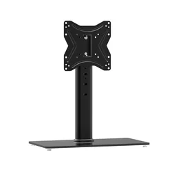 Professional supply table tv mount Max VESA 200*200mm modern tv stand + / - 30 degrees swivel monitor stand