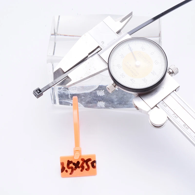 
2.5mm Self-locking Nylon Cable Ties Plastic Zip Tie several color wire binding wrap straps 