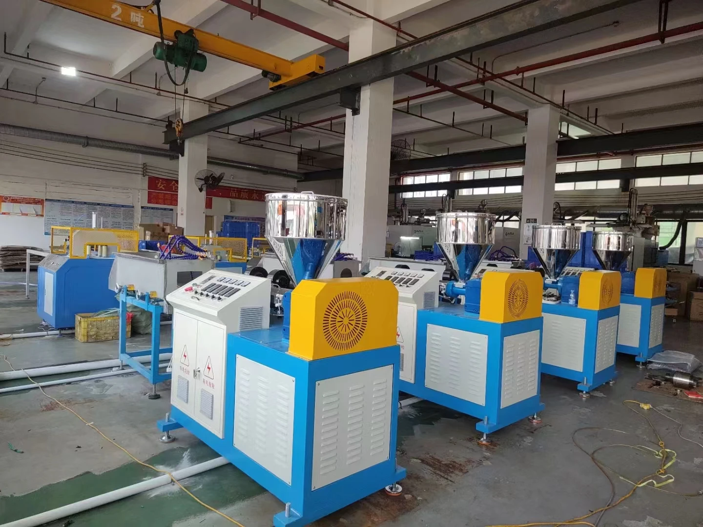 TPU pipes Extruder machine for TPU plastic hose profile extrusion application