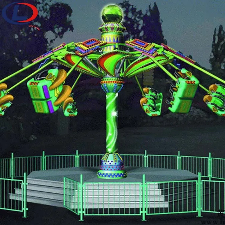 Amusement Park Thrill Flying Chairs Jet Rides Air Shot Rides for sale