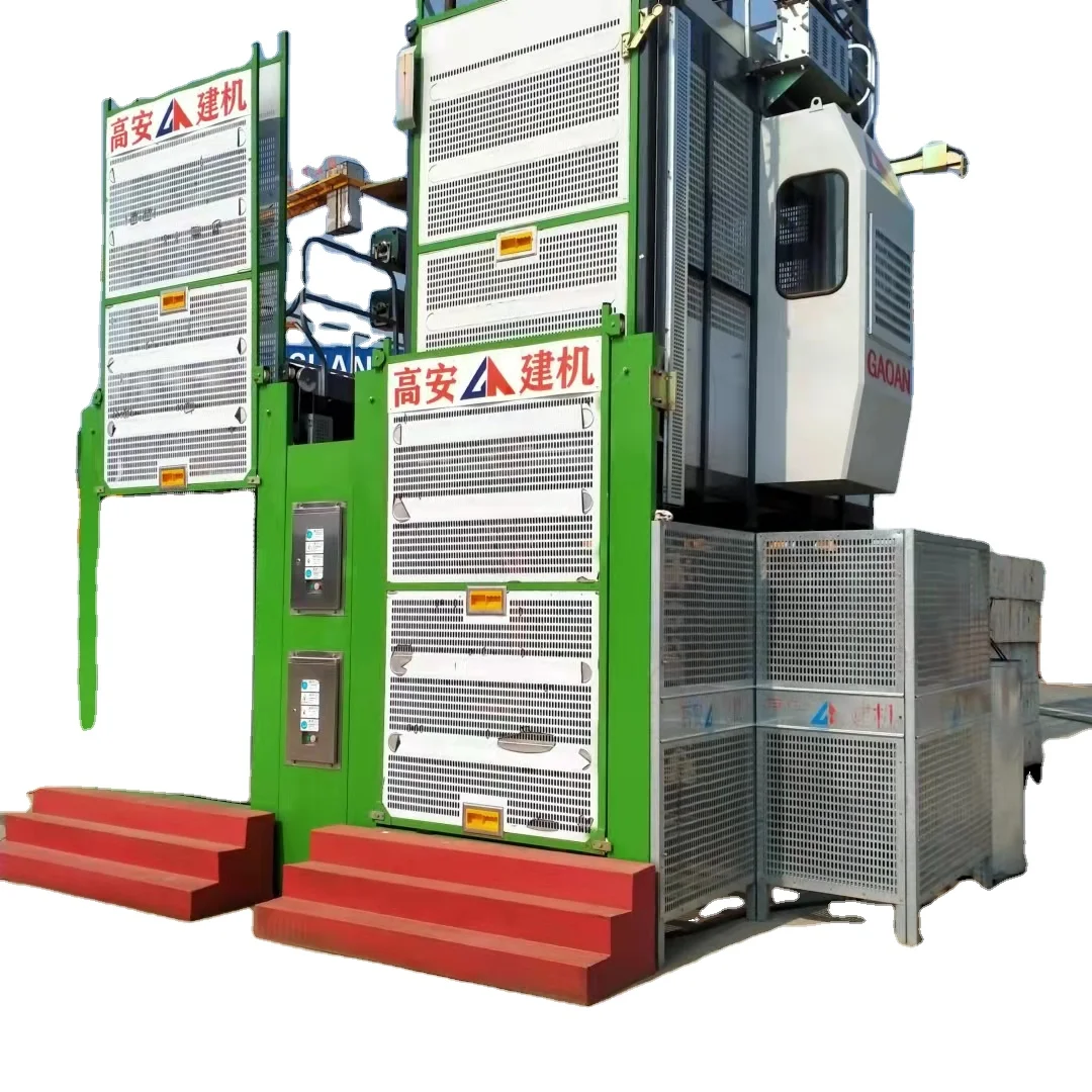 Factory Wholesale   height 60M 80M 100M Construction Lift Hoist construction site lift  weight limiter for hoist