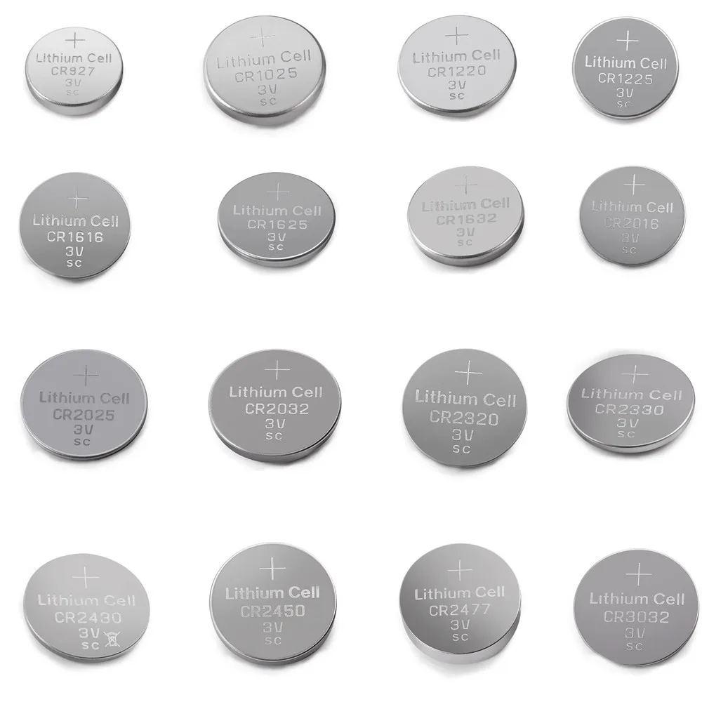 Shenzhen China factory price CR 2030 3v button Non-rechargeable watch battery
