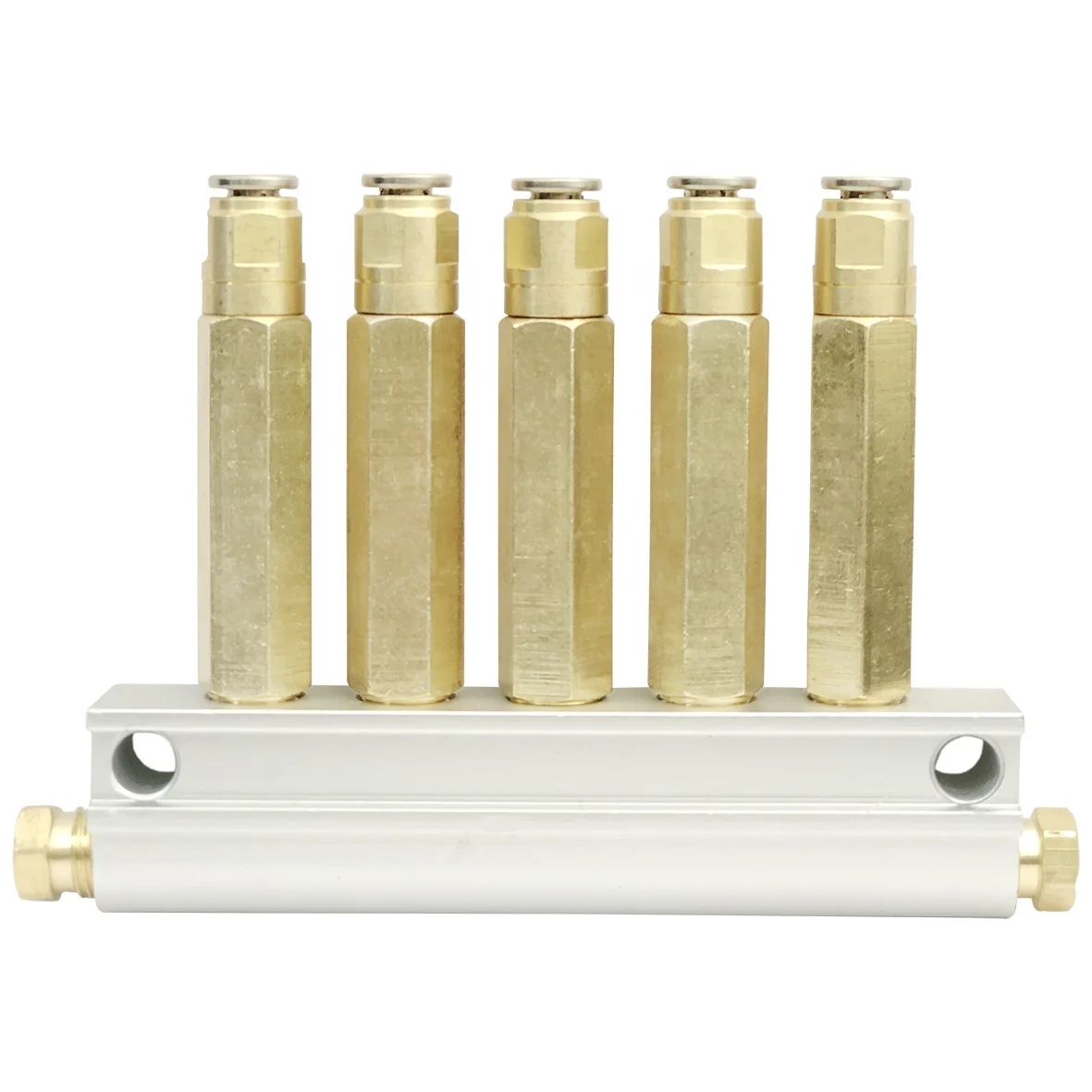 High Precision Detect Volume Oil Distributor 1-12 Out With Quick Coupler Perfect For CNC Machine Centralized Lubrication Systems