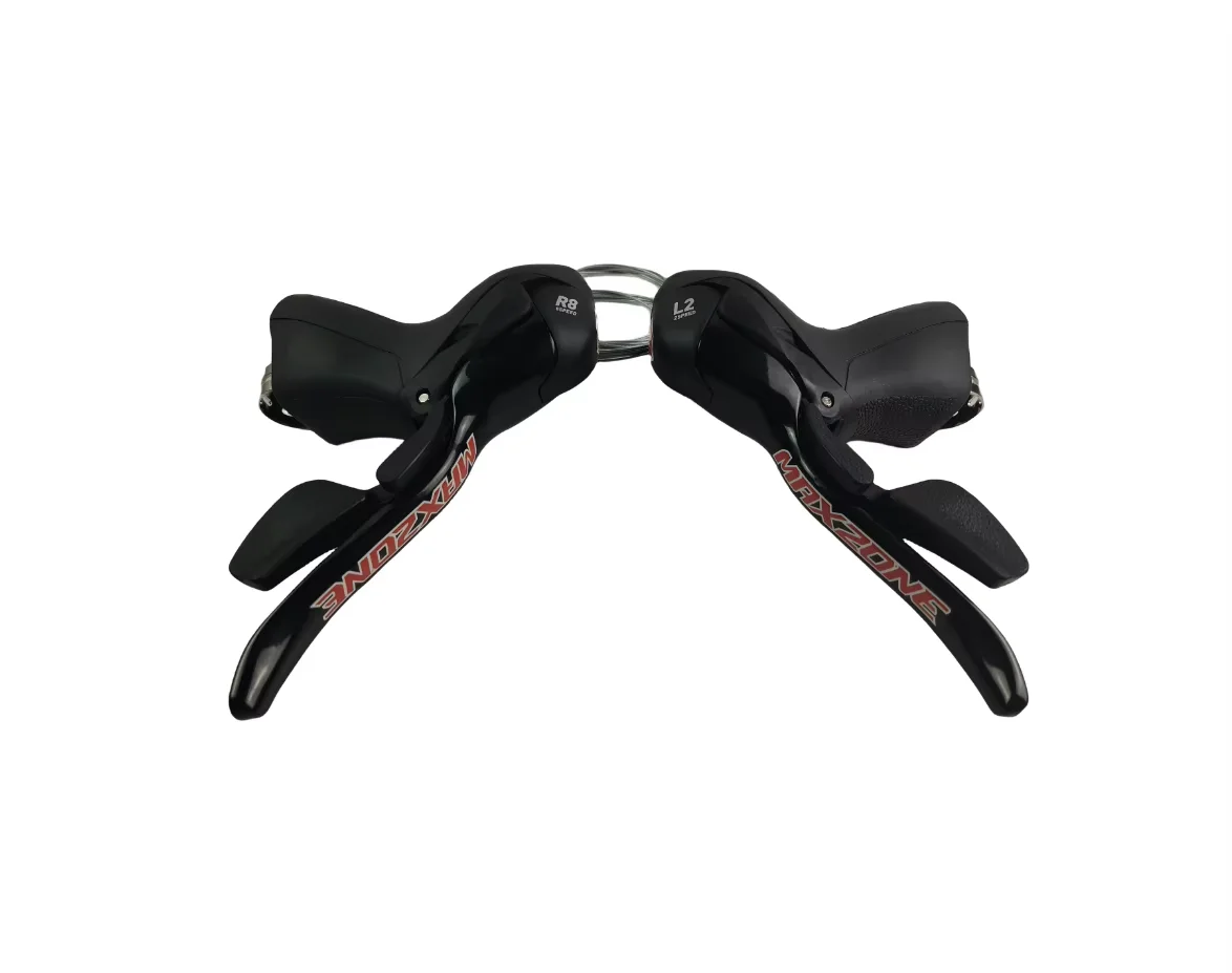 Bicycle Brake Handle MTB Mountain Bike Cycling Brake Levers 8/9/10 Speeds Shifter Set Aluminum Bike Parts