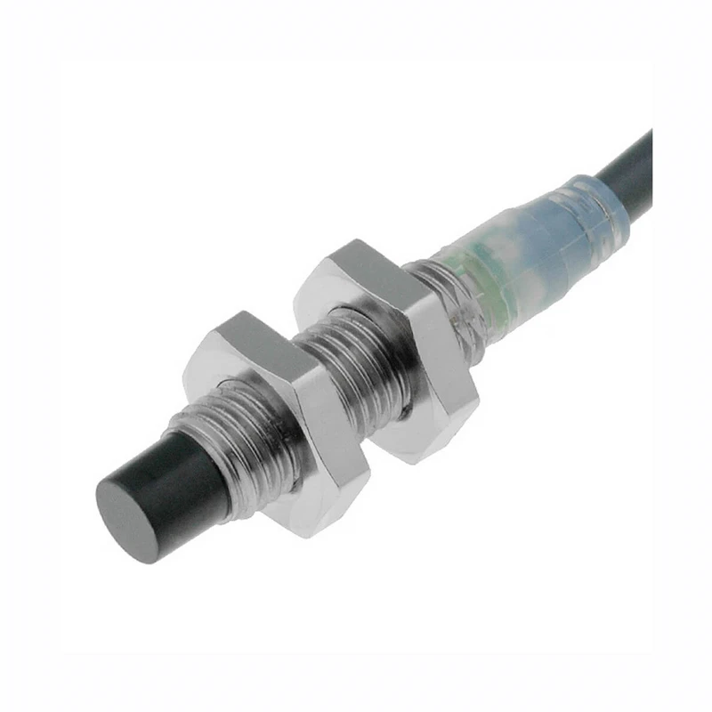 E2A-S08LN04-WP-B2 5M Stainless steel M8 Non-shielded 4mm Pre-wired PNP NC Cylindrical proximity sensor