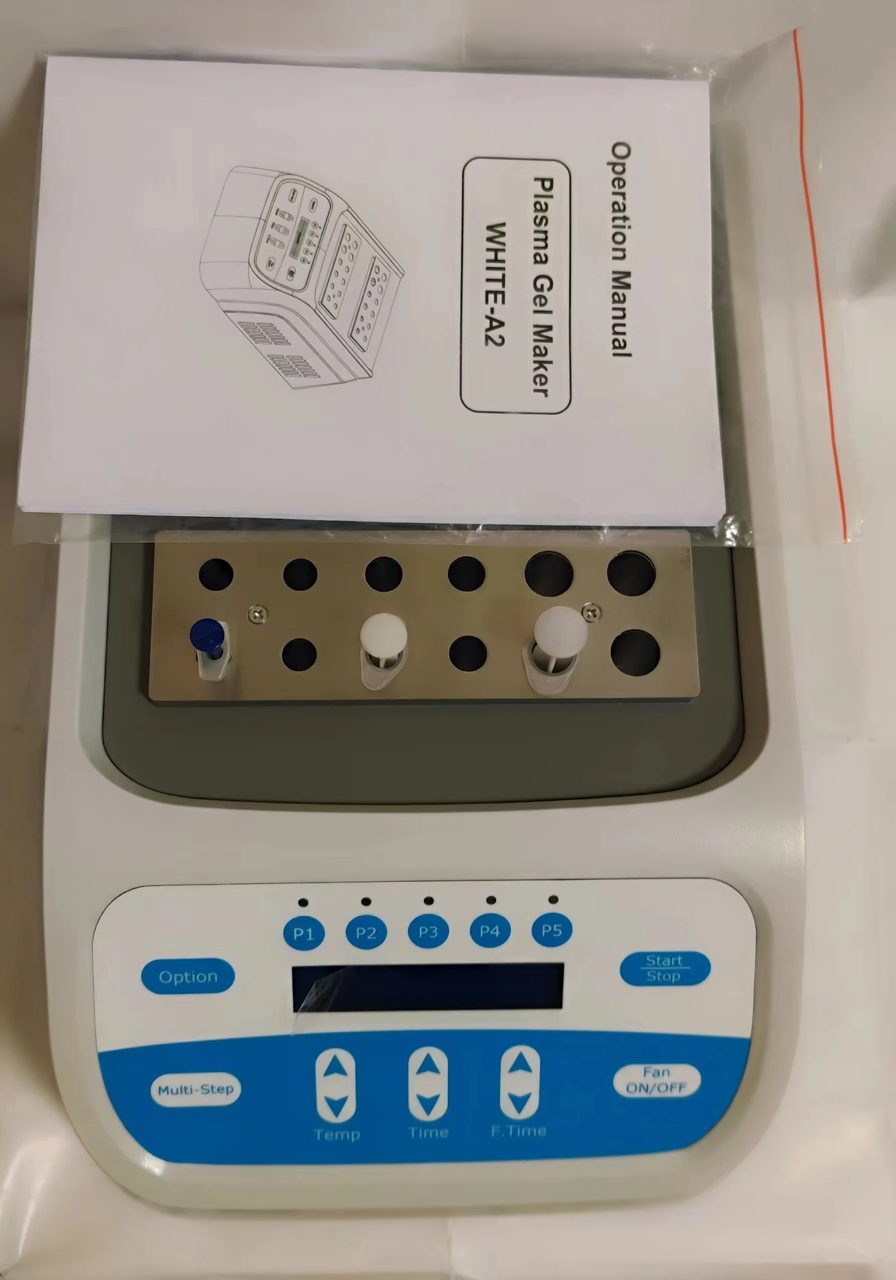 WHITE -A2 PRP Plasma Gel Maker with Heater and Cooler