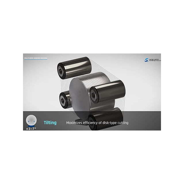 [SAEHAN NANOTECH] Multi Wire Sawing Machine Korea high quality CNC diamond wire saw machine for silicon, quartz, sapphire KOTRA