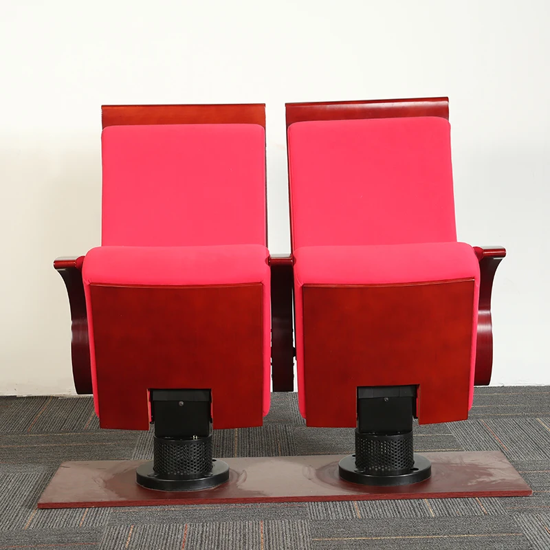 Китайский поставщик, функциональные лекционные кресла для кинотеатра, удобные деревянные стулья для концертных залов