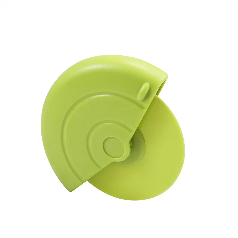 manual plastic blade pastry pancakes slicer round pizza cutter wheel pizza tools