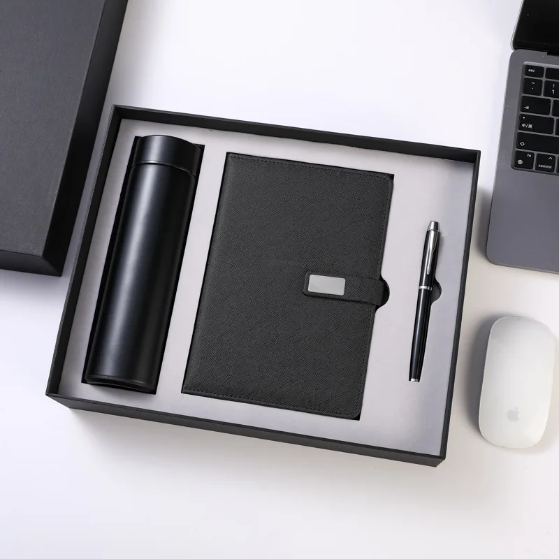 A5 Luxury Corporate Promotional Business Gift Sets Items With Logo For Vip Clients corporate gift set luxury  custom notebook