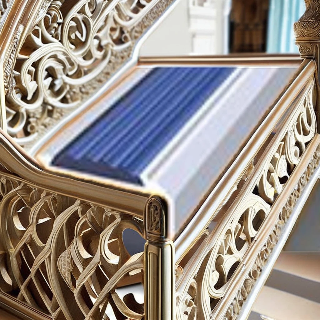 Modern Design Self-Adhesive Kindergarten Marble Step Stickers Floor Mound Layer Corner Protection Edge Stair Antislip Strip