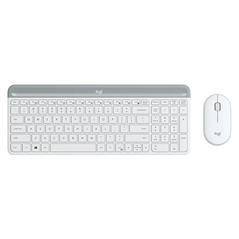 Оригинальная упаковка ультратонкая беспроводная клавиатура и мышь Logitech MK470 комбинированная