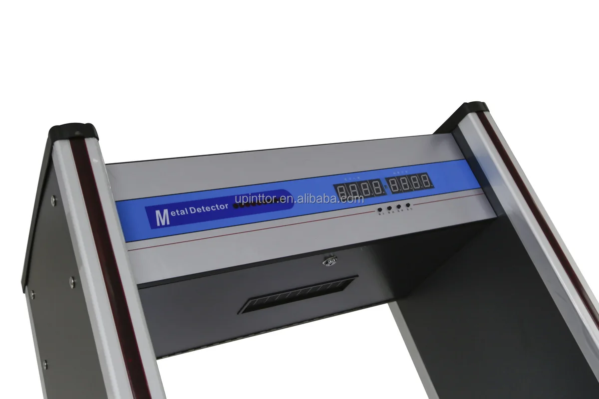 walk through metal detector door frame body scanner multi zone archway metal detector