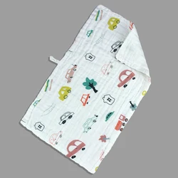 Soft and breathable kid wash face towel 100% organic baby cotton towel