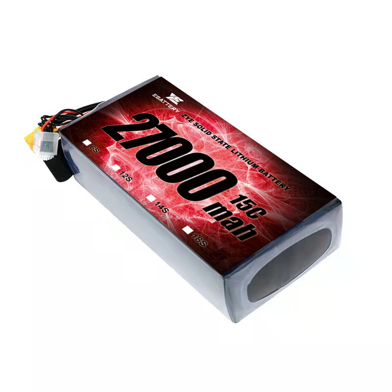 Semi solid state battery 27000mah 6s12s LIHV 27ah 14s lithium ion battery 4.45V from original manufacturer