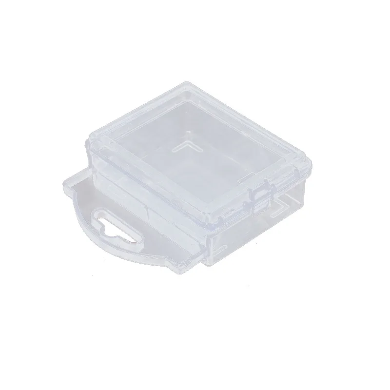 Packaging box large rectangular pp storage organize transparent plastic boxes hanging tool box component fishing gear container