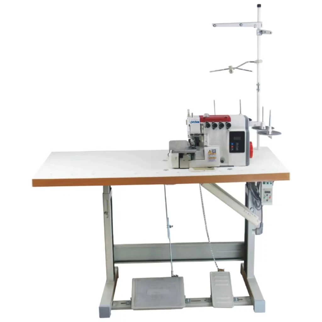 TY-737D-DTK Direct Drive High-Speed 3-Thread Overlock Sewing Machine with Automatic Thread Trimmer