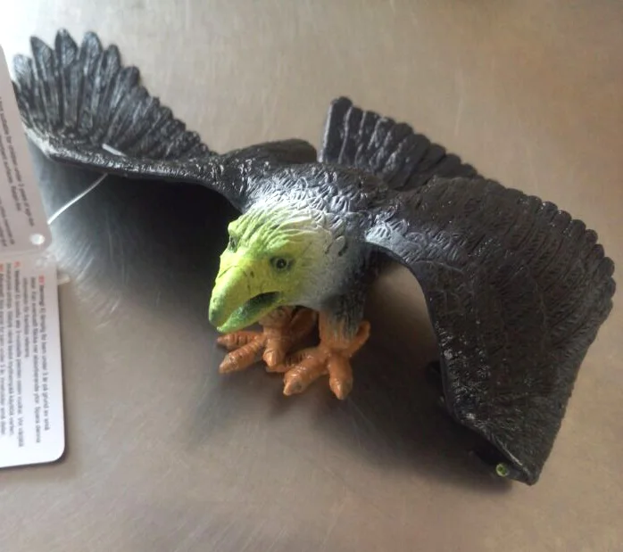 Lifelike Soft Plastic Eagle Toys for Kids