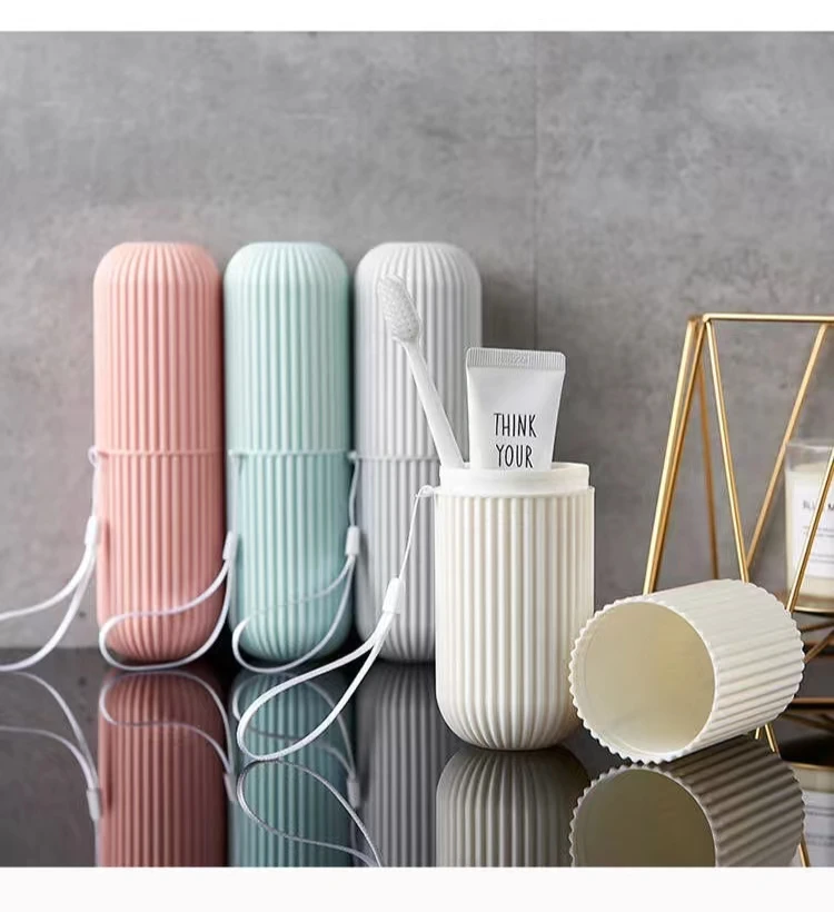Tooth Cup Travel Toothbrush Box Portable Wash Cup Brush Mouth Cup Set Large Toothpaste Toothbrush Storage Box