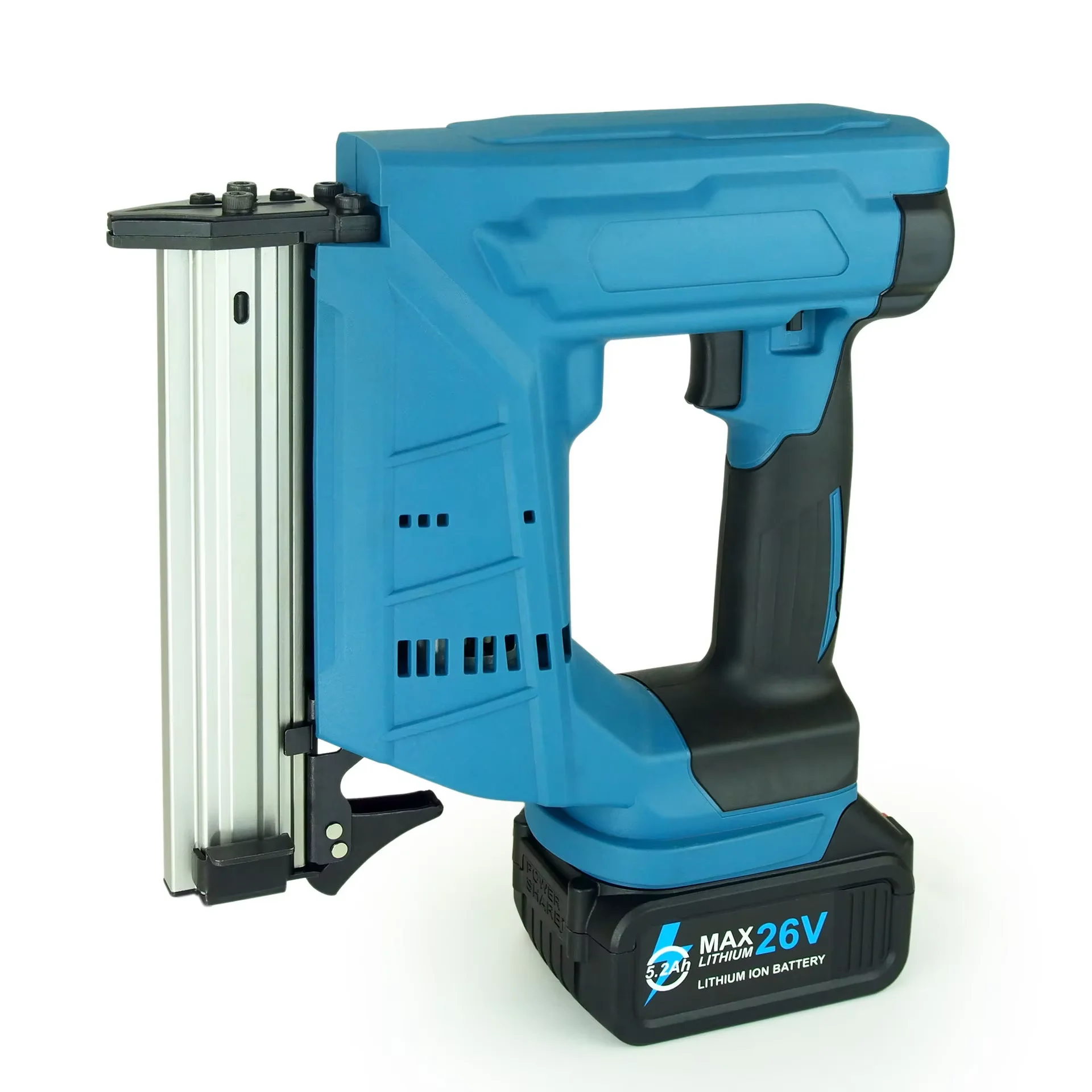 AKX F30 Battery Framing Nailer Electric Staple Gun 2 in 1 Cordless Brad Shooting Nail Guns Portable Nailing Tools Machine