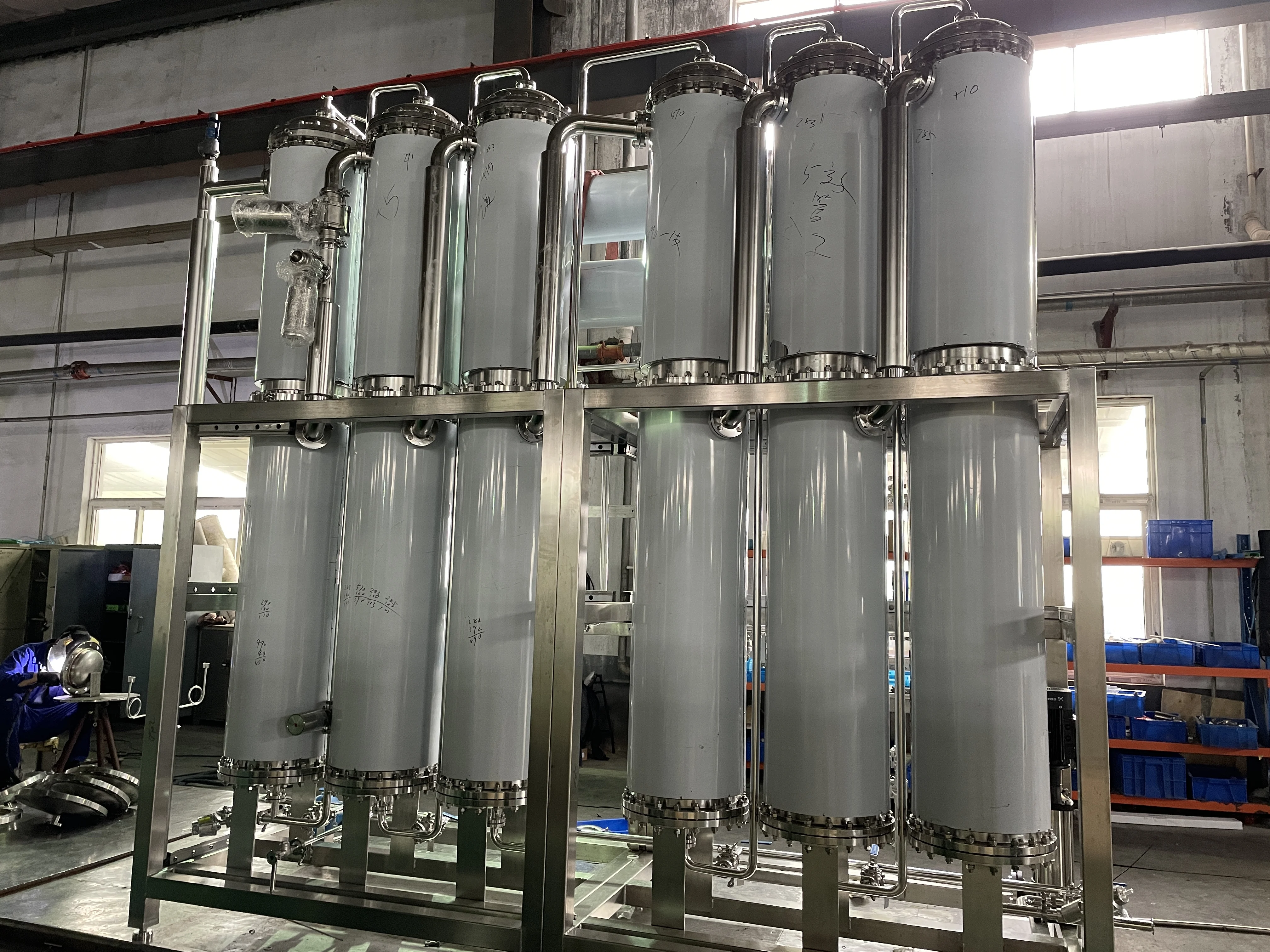 water for injection in medical industry 100L LDS6 -effect water distiller