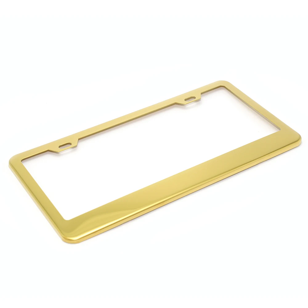 Manufacturer Customized Stainless Steel Aluminum Alloy Plastic European Car License Plate Frame For Auto Parts