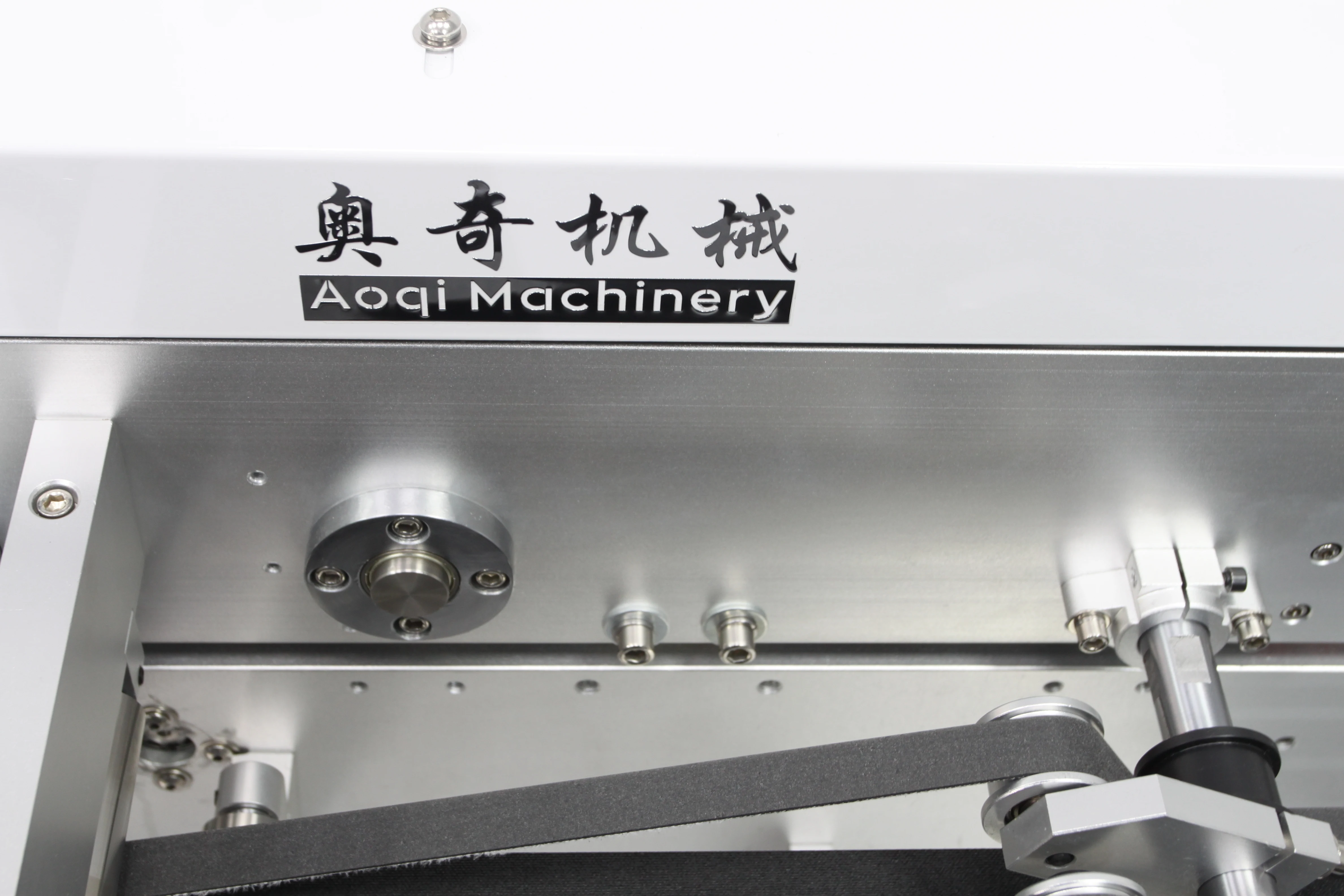 AOQI Automatic Leaflet Manual Paper Labeling Machine