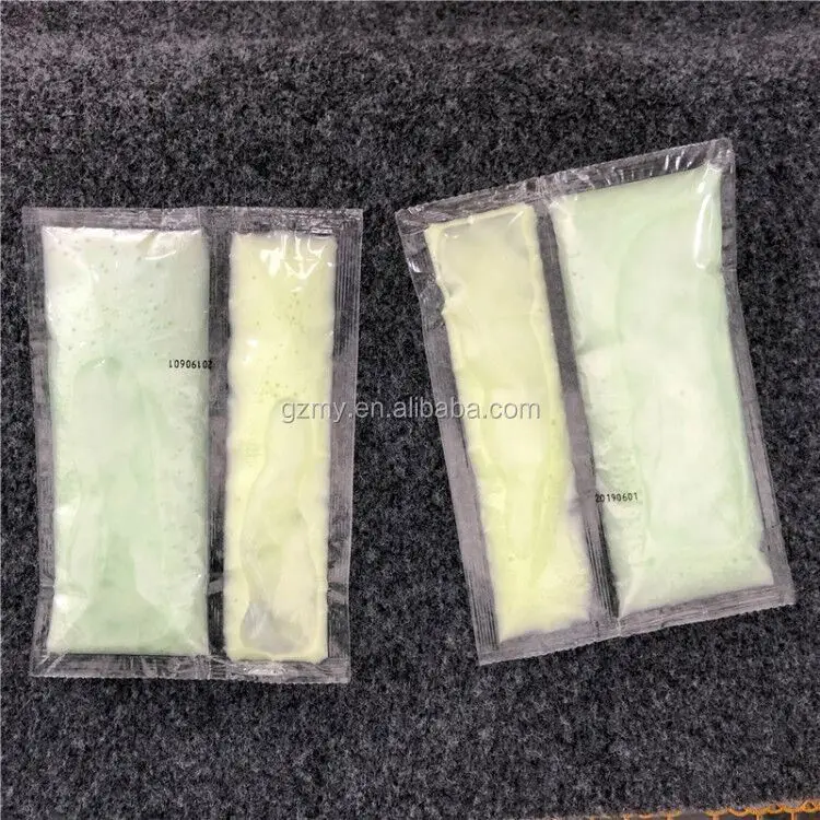 New Automatic Black Hair Dye Shampoo bath lotion Twin Double Material Sachet Packaging Machine