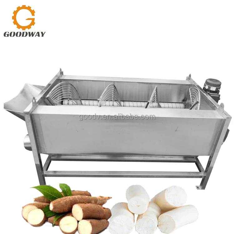 Industrial 12 Ton/Day Dried Cassava Chips Production Machinery Cassava Slicer Cassava Drying Machine