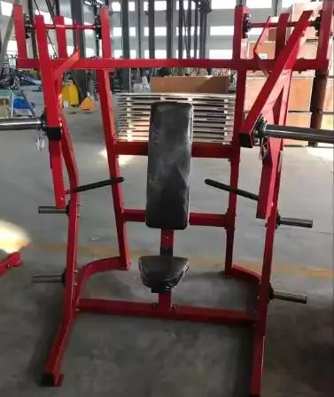 Hot selling fitness machine strength gym lateral horizontal bench press seated chest press