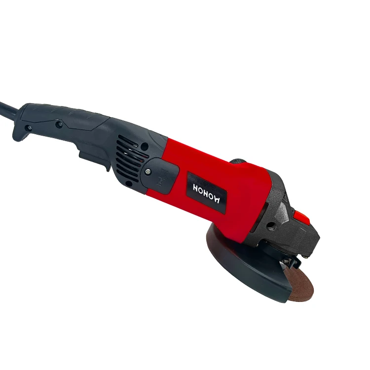 HOHOW S95150 125/150mm Portable Angle Grinder 1600W Power Tools Paddle Switch