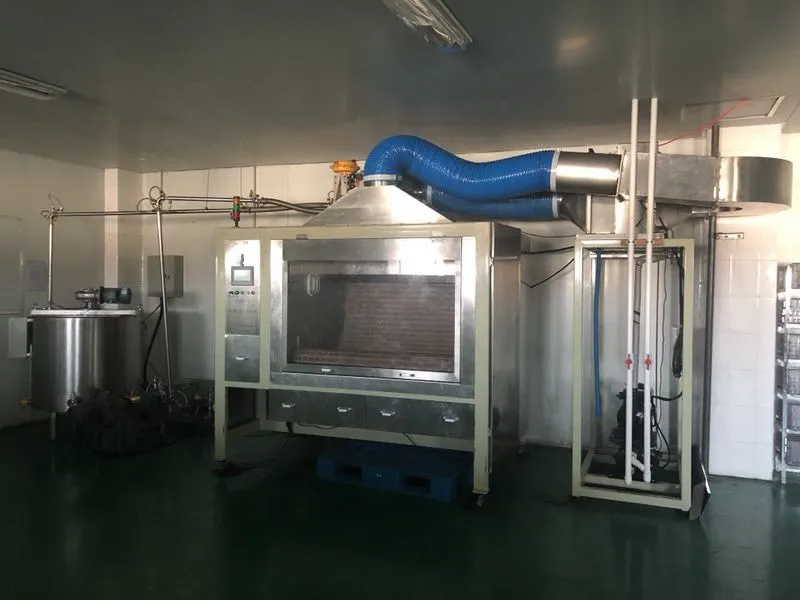 Top quality chocolate dragee machine chocolate belt coater