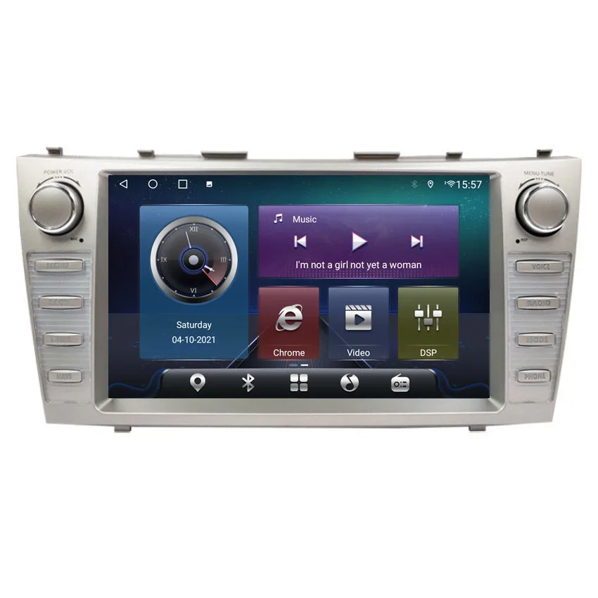 7862 For Toyota Camry Aurion DSP Android Auto Carplay Car Radio Multimedia Video Player Audio Stereo 4G GPS Navigation Head Unit