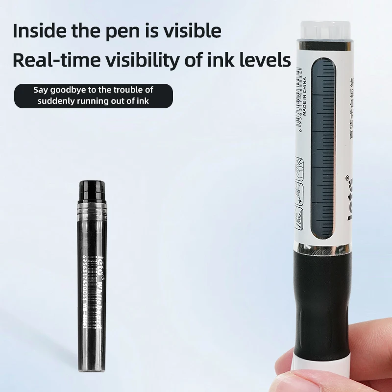 4 colors 5mm tip easy erase writing fluently straight liquid refillable whiteboard marker for customized