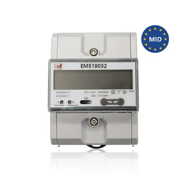 КВт 3-фазный цифровой измеритель энергии для 80kw 380VAC 3 фазы