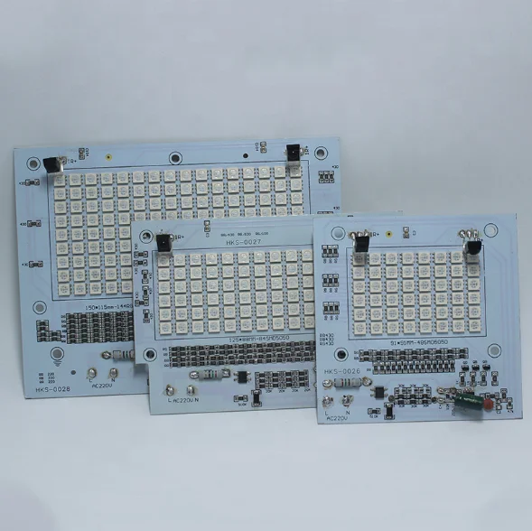 114 pcs SMD5050 RGB Led AC220V 50W Cob led module with remote