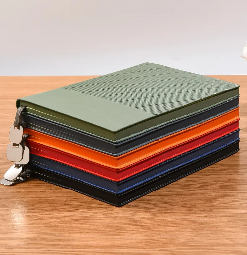 notebook and pen set low moq cheap price  customize logo school notebook set gift box set