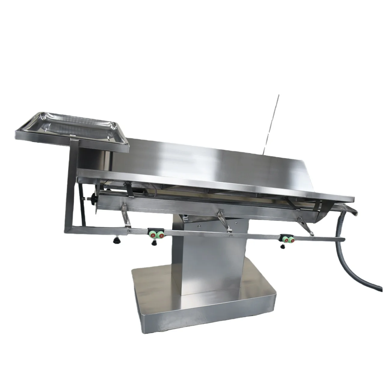 China Pet Supplies Stainless Steel Electric Lift V-shaped Pet Vet Operation Table Used Veterinary Surgery Table