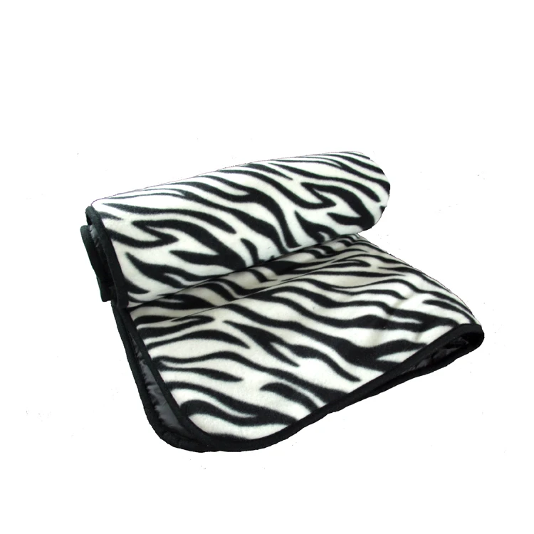 3PLY reversible polar material fleece waterproof picnic blanket