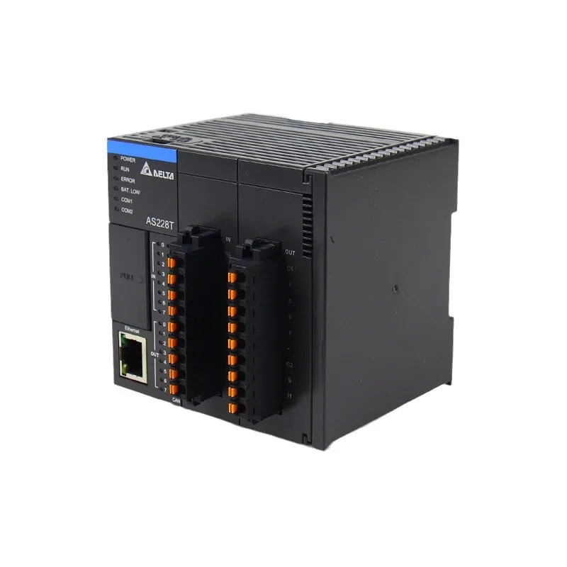 Original Delta AS200 series CPU host AS228T-A 28-point programming controller plc