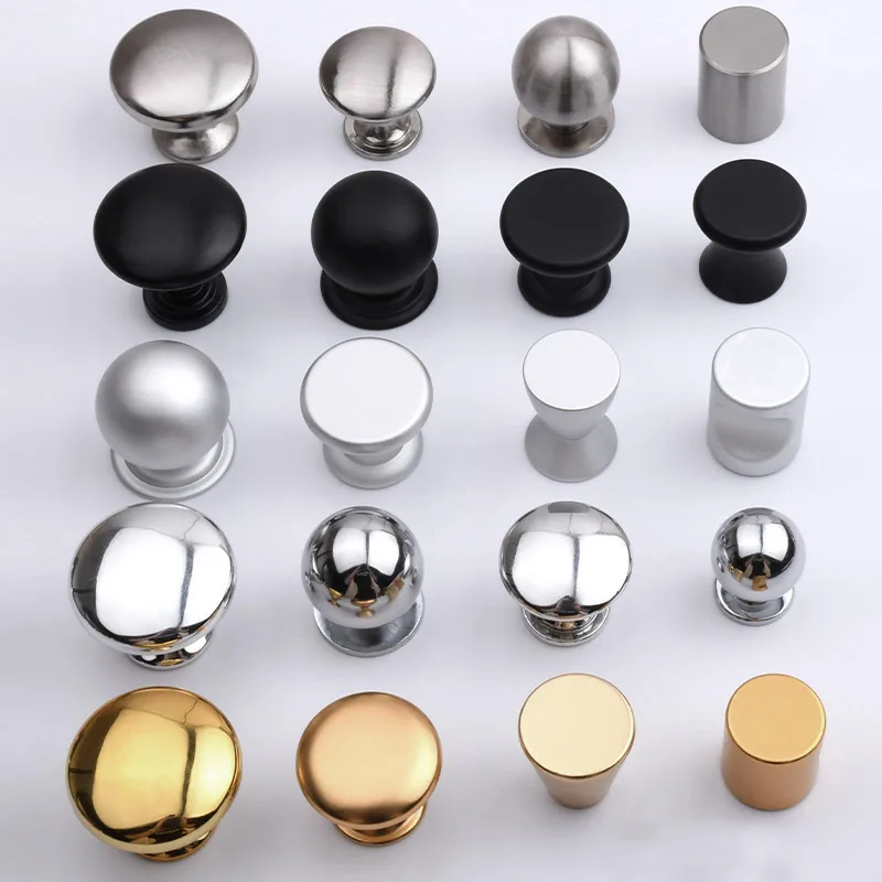 Living Room Zinc Alloy Cabinet Handles Knobs Kitchen Wardrobe Price Steel Drawer Furniture Handle Cabinet Knob