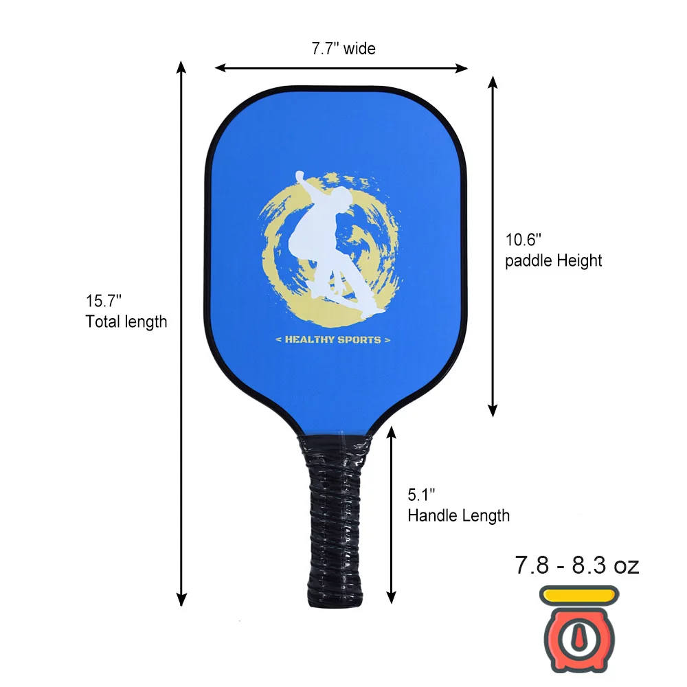 
Custom Cheap Glass fiber Pickleball Paddle Racket beach tennis racket paddle pickleball 