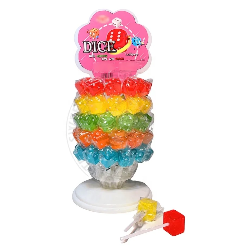 Фруктовый вкус Твердые конфеты леденец кубики леденец